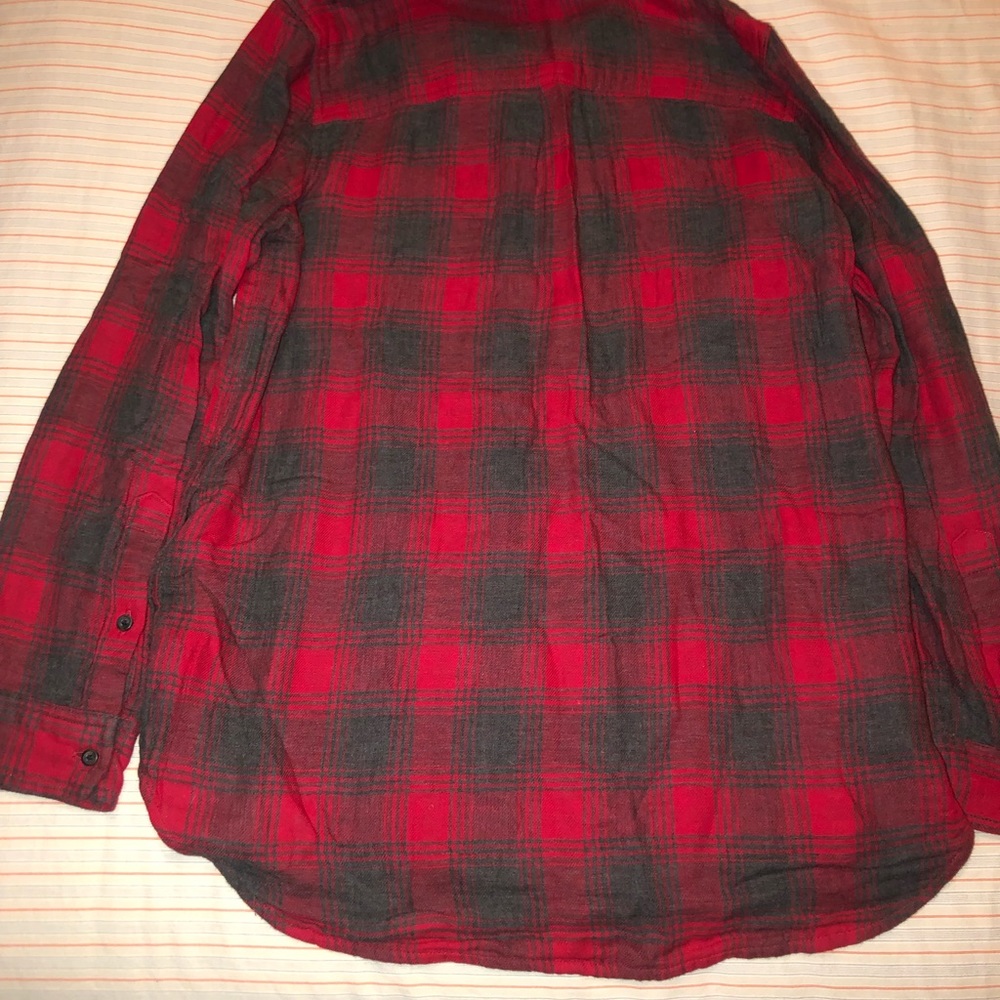 Madewell Flannel Shirt, Buttondown, M - Picture 3 of 3